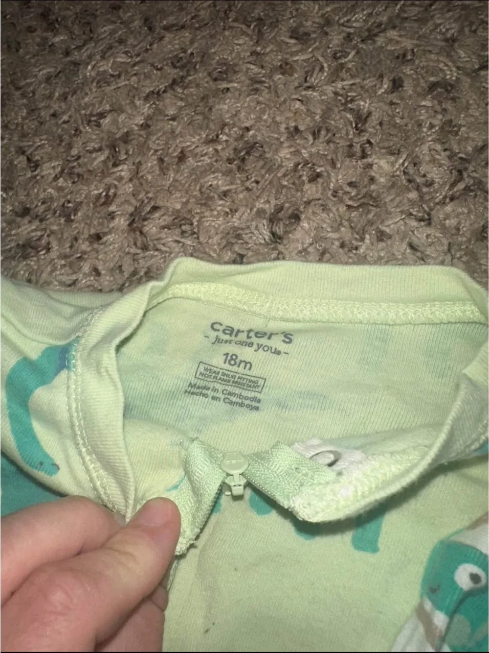 Carter’s One-Piece Pajama 2 pack